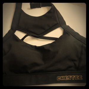 Chestee water proof halter sport bra